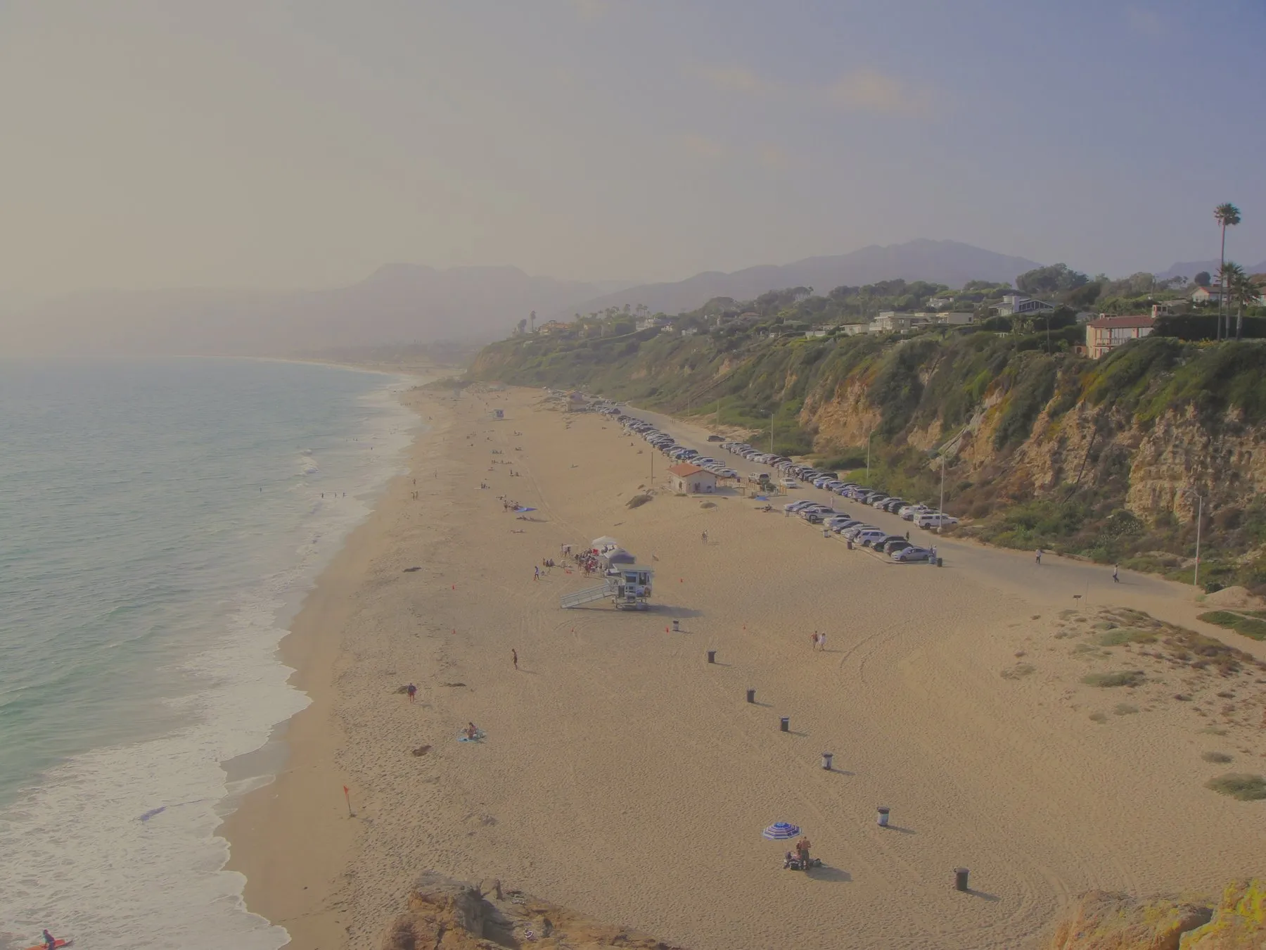 Malibu coastline